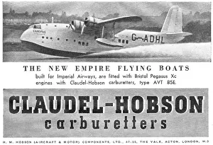 Carburetter: Claudel-Hobson Aero Engine Carburetter
