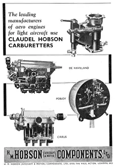 H.m.hobson: Claudel-Hobson Carburetters 1939