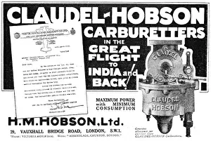 H.m.hobson: Claudel-Hobson Carburetters