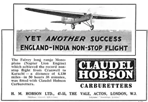 H.m.hobson: Claudel-Hobson Carburetters