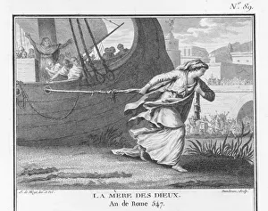 Reputation: Claudia Quinta dragging a ship into Rome