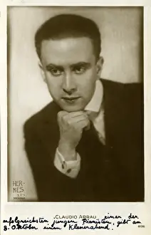 Claudio: Claudio Arrau