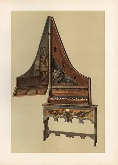 Musicologist: Clavicytherium or upright spinnet