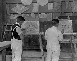 Barnaby: CLAY MODELLING STUDENTS