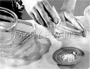 Rubbed: HOW TO CLEAN GLASSWARE