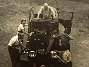 Grandpa: Cleaning Grandpa's car