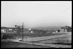 Pyrex: Cleared land on Deptford Terrace viewed from Deptford