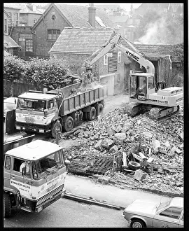 Haulage: CLEARING RUBBLE