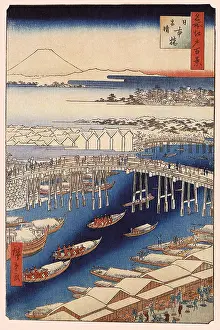 Hiroshige: Clearing after Snow, by Hiroshige