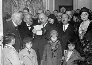 Compatriots: Clemenceau receives congratulations
