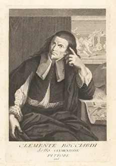 Pietro Antonio Pazzi: Clemente Bocciardo, Italian Baroque painter, 1620 - oae1658