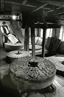 Grindstone: Cleobury Mortimer mill wheels