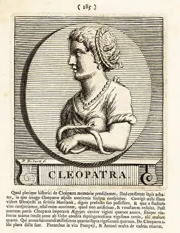 Gods And Heroes: Cleopatra with asp at her breast