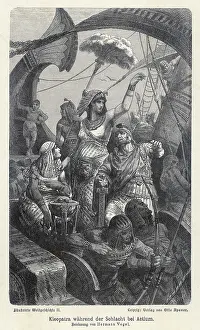 Octavian: Cleopatra at the Battle of Actium