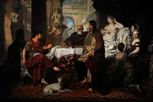 Cleopatra: Cleopatra's Banquet, by Gerard de Lairesse