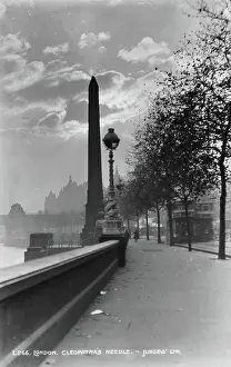 Lampposts: Cleopatra's Needle in London