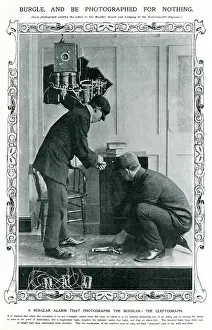 Jul19: Cleptograph burglar camera and alarm 1909