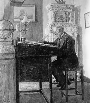 Typewriter: Clerk in the 19th century