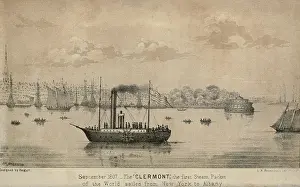 Fultons: The CLERMONT Robert Fulton's first steamship ?