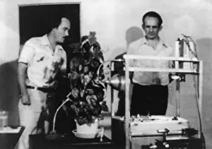 Sensitivity: Cleve Backster experimenting on plant sensitivity