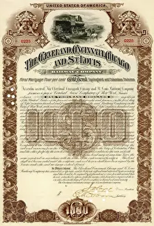 Certificates: CLEVELAND, CINCINNATI R