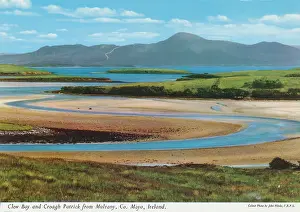 Croagh: Clew Bay and Croagh Patrick from Mulrany, County Mayo