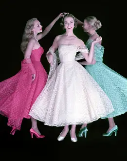 Lynch: Client: Linzi Dresses Ltd. - Trio of models