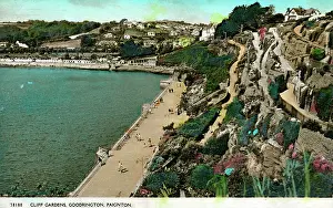Goodrington: Cliff Gardens, Goodrington, Devon