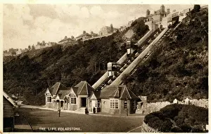 The Cliff Lift, Folkestone, Kent