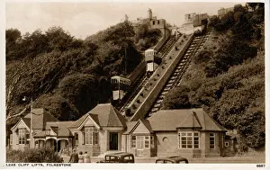 Folkestone: The Cliff Lift, Folkestone, Kent