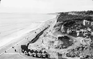 Huts: The Cliff at Middle Chine, Bournemouth