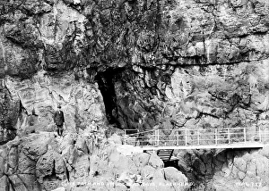 Whitehead: Cliff Path and Smugglers Cave, Blackhead