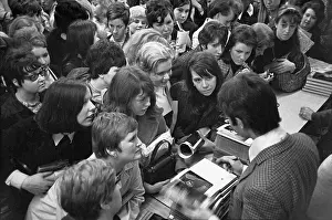 Cliff Richard at a book signing