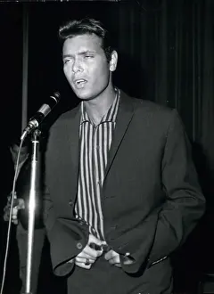 Guitarists: Cliff Richard, pop singer, to appear at the Olympia, Paris