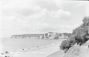 Seaton: Cliffs and Clouds at Seaton