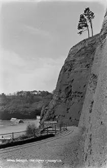 Dawlish: The Cliffs at Dawlish