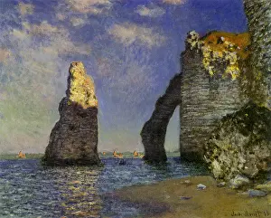 Seascapes: Cliffs at Etretat, by Monet