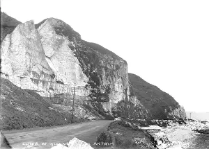 Antrim: Cliffs at Glenarm, Co. Antrim