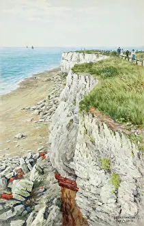 Hunstanton: Cliffs at Hunstanton, Norfolk
