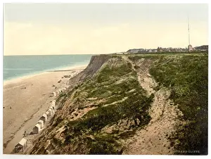 Overstrand: Cliffs, Overstrand, England