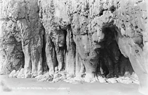 Carmarthenshire: Cliffs at Pendine