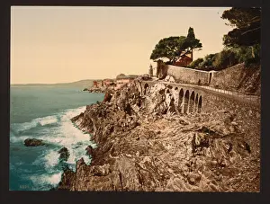 Nervi: The Cliffs of Quinto, Nervi, Genoa, Italy