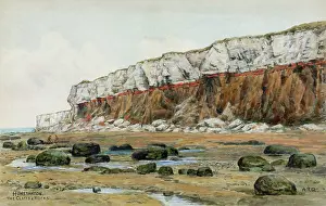 Hunstanton: Cliffs and rocks, Hunstanton, Norfolk