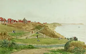 Southbourne: On the cliffs at Southbourne, Dorset