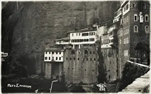 Mega: Cliffside Greek Monastery