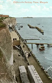 Cliftonville: Cliftonville Bathing Place - Margate, Kent, England