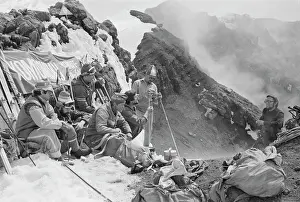 Climbers: Climbing Avacha volcano