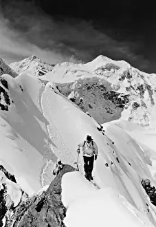 Himalayas: Climbing on the Nepal Peak in the Himalayas
