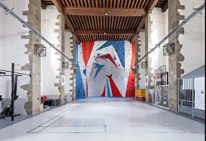 Citadel: Climbing wall, Mont-Louis Citadel, Pyrenees-Orientales