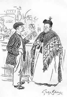 Belcher: Clinching it by George Belcher, WW1 drinking